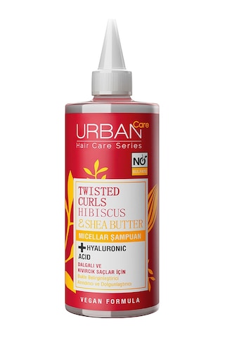 Urban Care Twisted Curls Hibiscus & Shea Butter Micellar Şampuan 340 ML