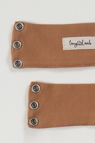 Tinylamb Bebek Bodysuit Kiremit Renk Uzatma Aparatı 2 Adet Kısa Ve Uzun %100 Pamuk 9.5mm Çıtçıtlı Kiremit
