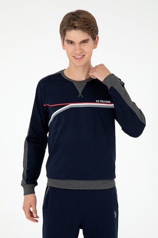 U.s. Polo Assn. Erkek Lacivert Pijama Takım 50301590-vr033 Lacivert