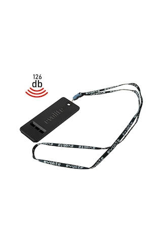 Evolite Rescue 126 Db Deprem Düdüğü Siyah