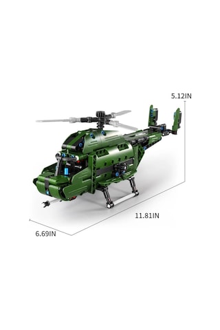 Storeşahin 3004031 Askeri Helikopter 2ın1 394prç Shn0720