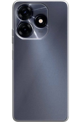 Tecno Spark 10 4g Kamera Korumalı Süper Silikon Şeffaf Kapak