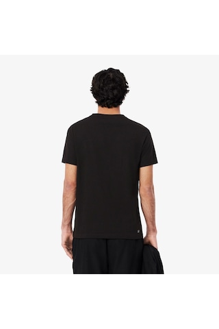 Lacoste Th2042 Erkek Tişört Siyah