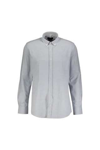 Finesuits Erkek Armürlü Gömlek 2422103053.armdr Lacivert