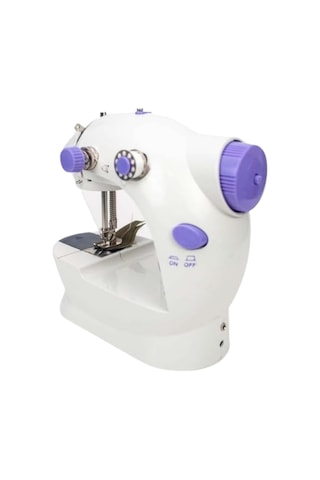 Ev Tipi Mini Dikiş Makinesi Ayarlanabilir Hız Ve Işıklı