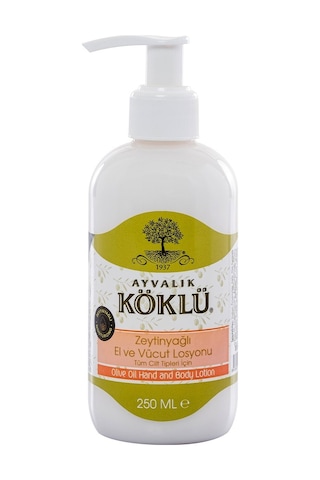 Köklü Zeytinyağlı El Ve Vücut Losyonu 250 ML