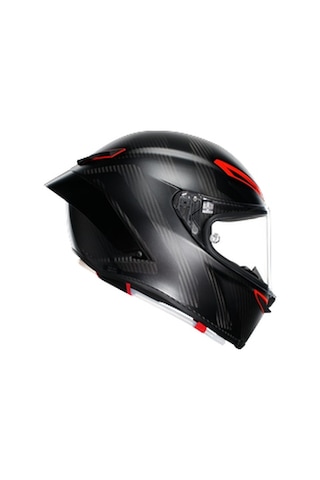 Agv Pista Gp Rr Carbon Motosiklet Kaskı Kırmızı - Siyah