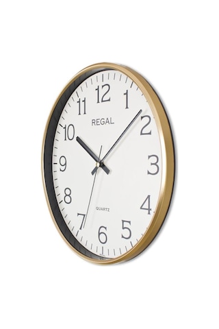 Regal 0250Gı Sessiz Akar Saniyeli 30Cm Duvar Saati