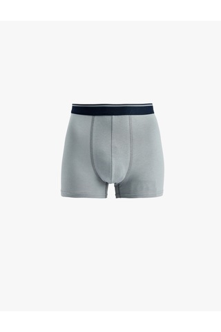 Koton Regular Fit Geometrik Baskılı Pamuklu 3'lü Boxer Seti Lacivert Desenli 6slm90013mk 7d2