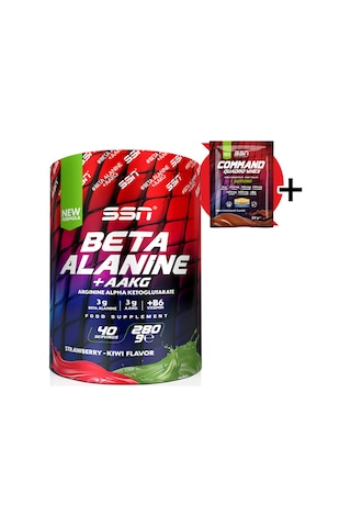 SSN Sports Style Nutrition Beta Alanin Refuel + AAKG 280 Gr (Çilek-Kivi)