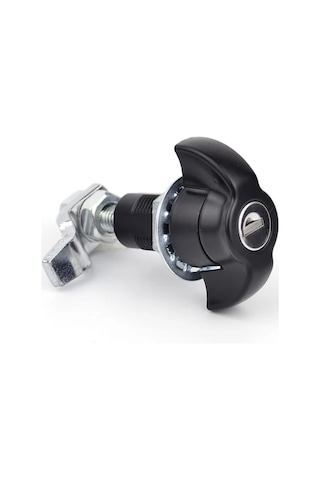 Ms3097 Teleskopik Kapı Kamkı Kilit Dolabı Geri Çekilebilir Kapı Kilidi Çevre Koruma Ekipmanı/arıtıcı Kilit 1 Pcs Bend Cıvatası