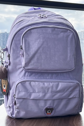 Nemo Group Lila Okul Seyahat Sırt Spor Çantası