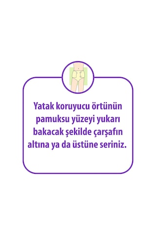 Actual Yatak Koruyucu Örtü 60 x 90 CM 30 Adet