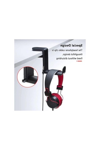 Ayarlanabilir Kulaklık Standı, Oyun Kulaklığı İçin Tasarım 50cm