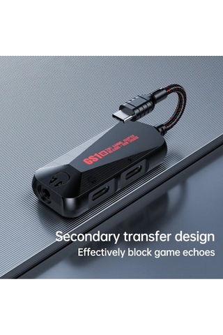 Youtek Gs1 Usb-c Hızlı Şarj Ve Yüksek Ses Kalitesi İle Oyun Ve Multimedya İçin 3'lü Adaptör