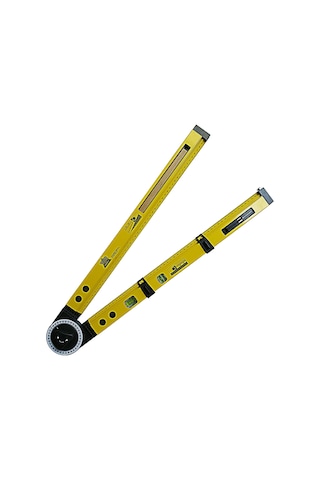 Sones 0-270 Derece Çok Fonksiyonlu Çizgi Ölçer Ağaç İşleme Çizici Pusula Eğim Ölçüm Açı Ölçer