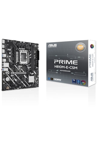 Asus Prıme H810m-e-csm 6400mhz Ddr5 Soket Lga 1851 Dp M.2 Hdmı Matx Anakart