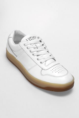 Lufian Omar Erkek Sneaker Ayakkabı Beyaz Beyaz 111230257100500 Beyaz