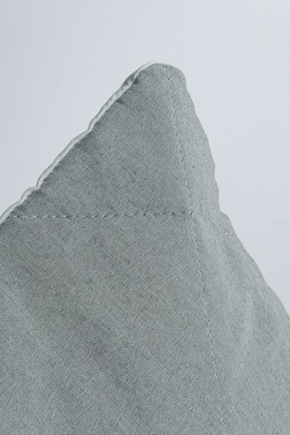Kapitoneli Yastık Kılıfı 2 Adet 50x70 Cm Haki