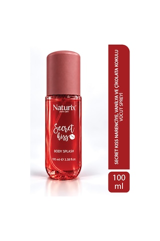 Naturix Secret Kiss Vücut Spreyi 100 Ml Meyvemsi Ve Şekerli Koku