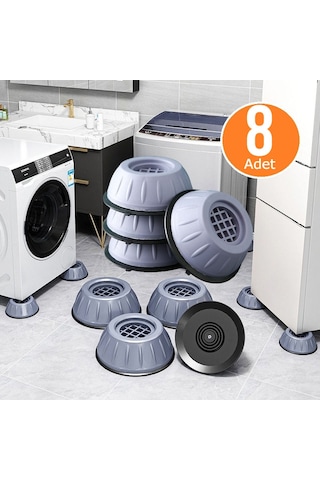 Çamaşır Makinesi Için Titreşim Engelleyici Stoper 8 Li 5332 Açık Bej