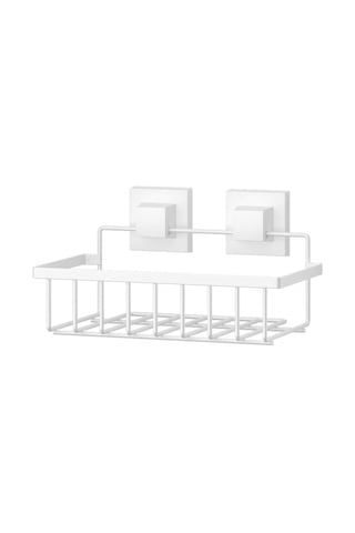 Teknotel Easyfıx Yapıskanlı Tek Katlı Banyo Rafı Beyaz Ef241 Beyaz