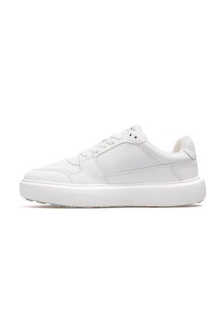 Lufian Lufıan Mateas Erkek Deri Sneaker Günlük Ayakkabı 25k 112230251 Beyaz Beyaz