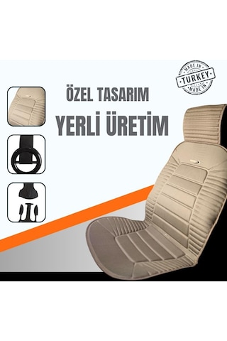 Space Oto Koltuk Minderi, Audi Araçlara Uyumlu 2'li Set Özel Tasarım Minder Premium 001