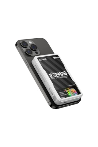 Sharge ICEMAG - Aktif Soğutmalı Manyetik Kablosuz PowerBank - Siyah