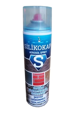 Silikokap Aerosol Şeffaf Su İzolasyon Spreyi 400 Ml