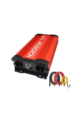 Kobb Kbn1000 12v/220v 1000watt Tam Sinüs Dönüştürücü İnvertör