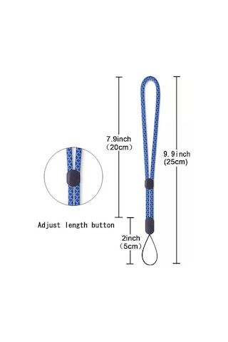 Turuncu Bileklikler Cep Telefonu Zinciri Ayarlanabilir Telefon Bilek İpi Cep Telefonu Askısı Anahtarlıklar