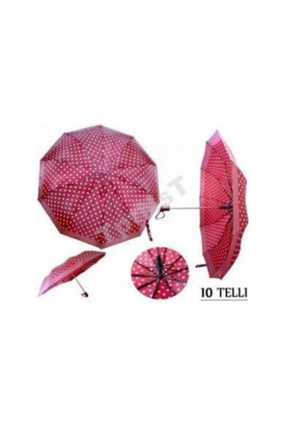 Bayan Şemsiye 10 Telli Vardem Xt10 Su Geçirmez. Çok Renkli