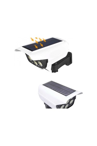 Solar Bahçe Lambası Uzaktan Kumandalı Kamera Görünümlü Hareket Sensörlü 59020119