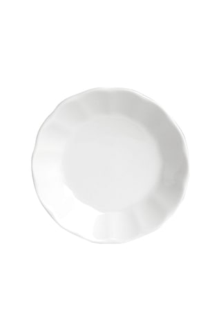 Porland Sade Beyaz Çay Tabağı 12Cm 12'Li Porland