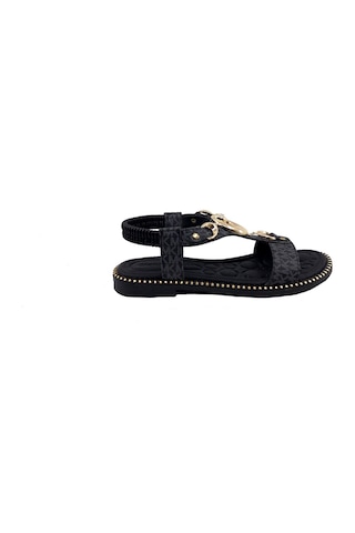 Castle Black 35307 Mk Bayan Sandalet Ayakkabı Siyah