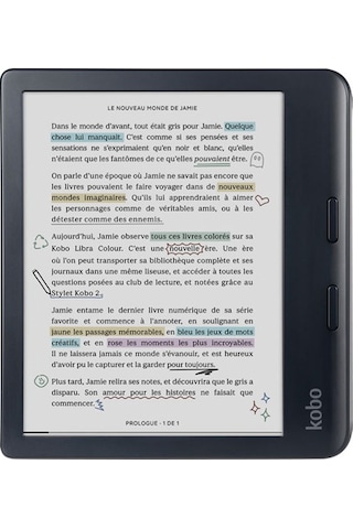 Kobo Libra Colour 32 GB 7" E Kitap Okuyucu Siyah