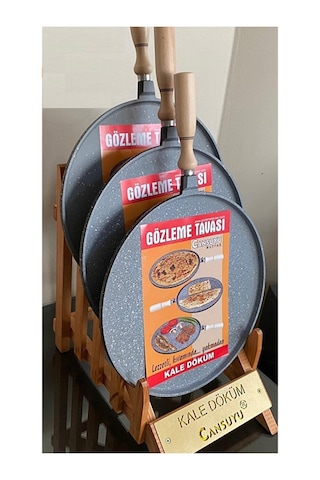 Kale Döküm Gözleme Tavası siyah