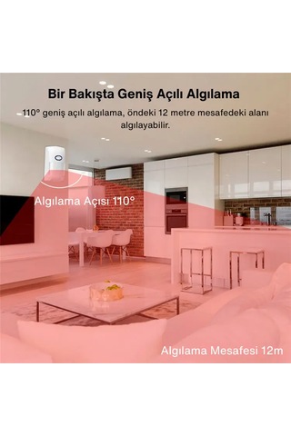 Onloi / Wifi PIR Hareket Sensörü (Mobil Uygulamalı) OBG0611