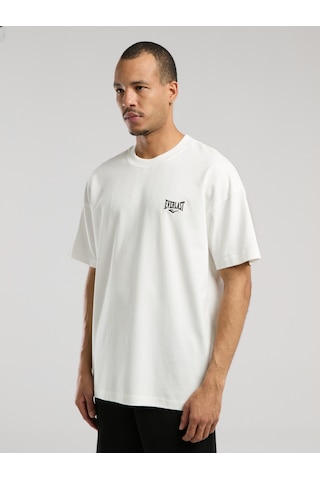 Everlast Ever Essentials Oversize Beyaz Erkek Tişört Beyaz