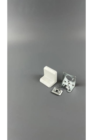 Mebel'naa Furnitura Mystery L Köşe Ayarlanabilir Kapaklı Mobilya Gölgeliği 361183843 Beyaz