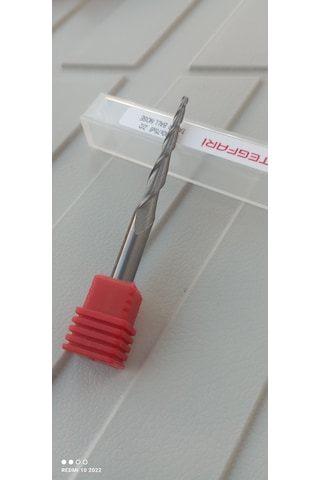 3mm Konik Küre Karbür Freze Ucu Tegfari 3x30x75x6 Mm