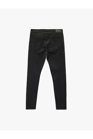 Koton Normal Bel Cepli Skinny Fit Jean Pantolon - Michael Jean Siyah 6sam40073nd Siyah