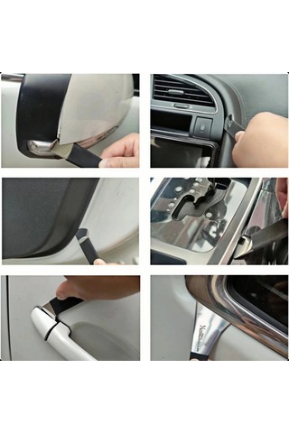 Willowhaven 2 Adet Paslanmaz Çelik Kapı Paneli Ve Torpido Gözü Çıtçıt Sökme Takımı