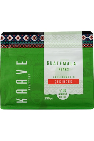 Kaave Roastery Guatemala Peaks Çekirdek Kahve 250 G