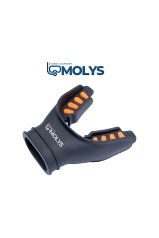 Molys Dalış Regülatör Ağızlığı Maps Konforlu, Kaymaz, Tam Uyum Turuncu