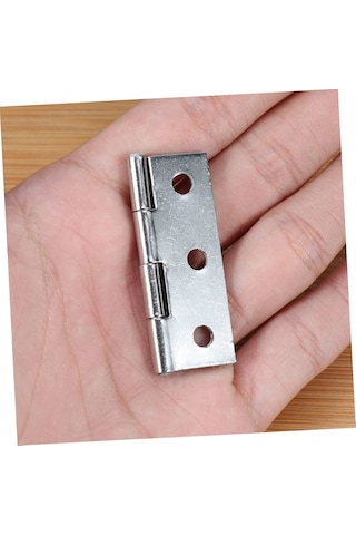 2'li Paslanmaz Krom Menteşe. 6cm. Krom 304 Kalite
