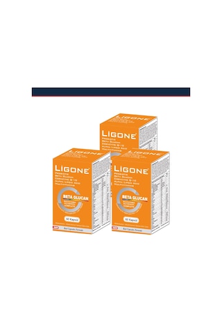 Ligone Beta Glucan 60 Kapsül x 3