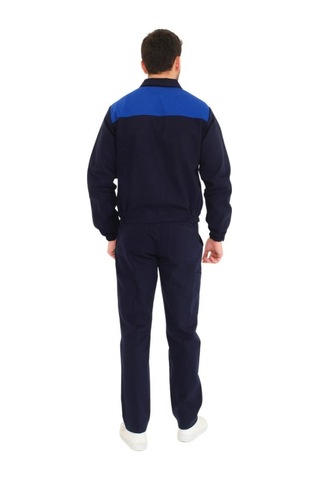 Şensel, Mont Takım, Lacivert-Saks -90E545- Iş Takımı-Iş Elbisesi