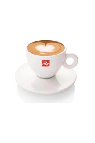 İlly Cappuccino Fincanı Ve Tabak 170 Ml Beyaz